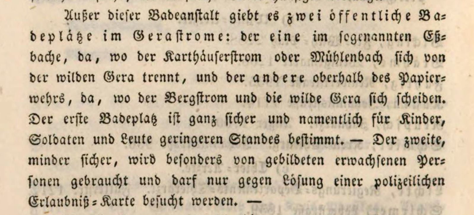 Reiseführer Erfurt 1848, Bild: Bayerische Staatsbibliothek